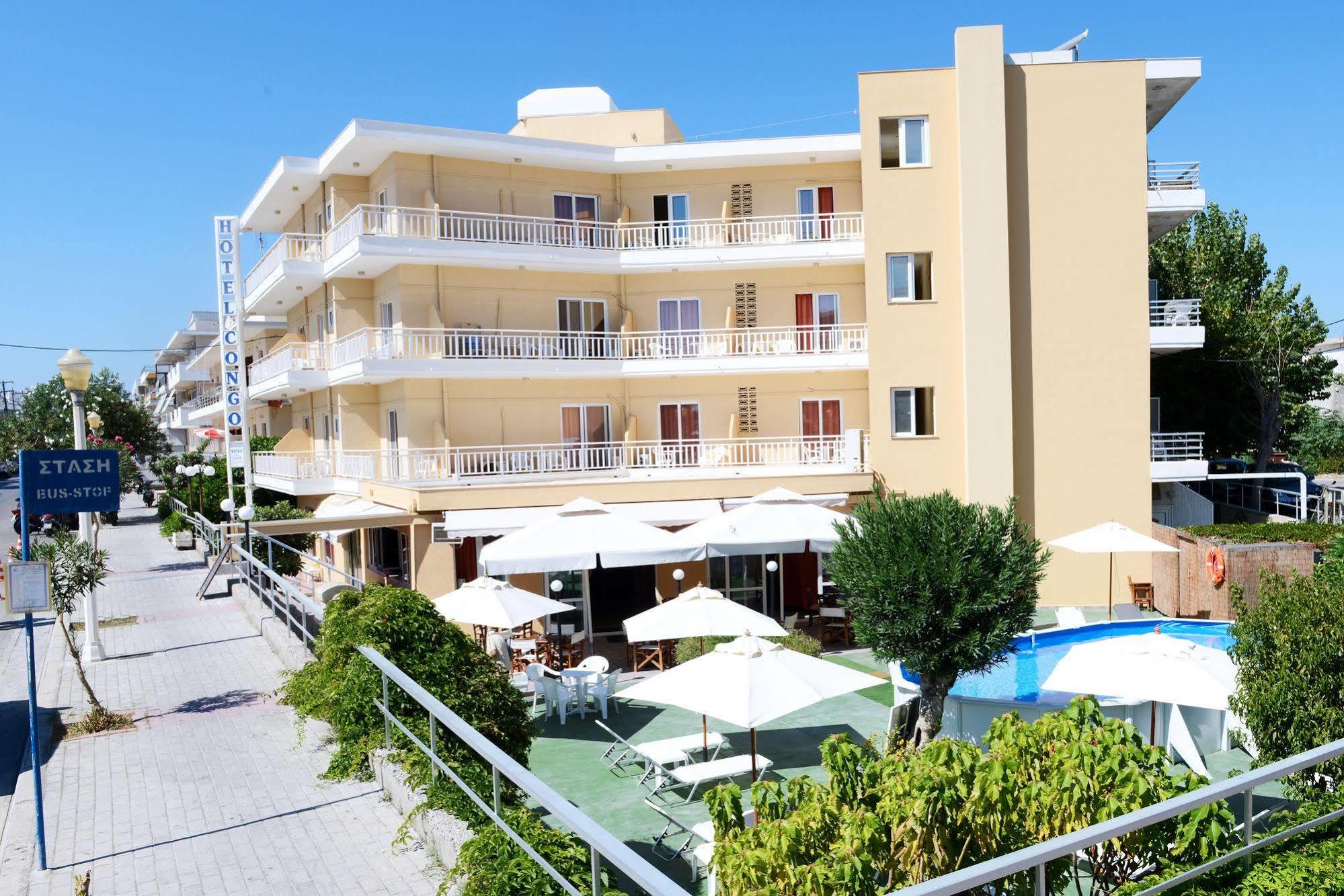 Marine Congo Hotel Rhodes City Eksteriør billede